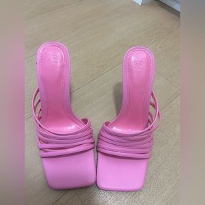 Zara pink heels